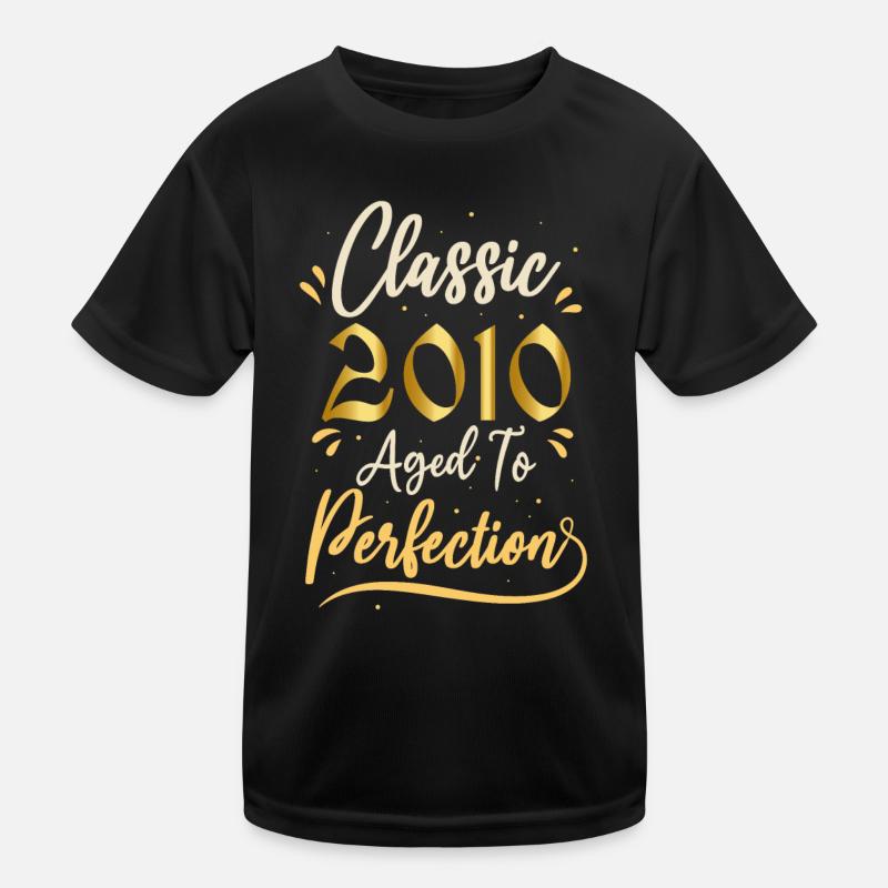 Birthday 2010 gift 2010 Classic 2010 Kids Functional T-Shirt