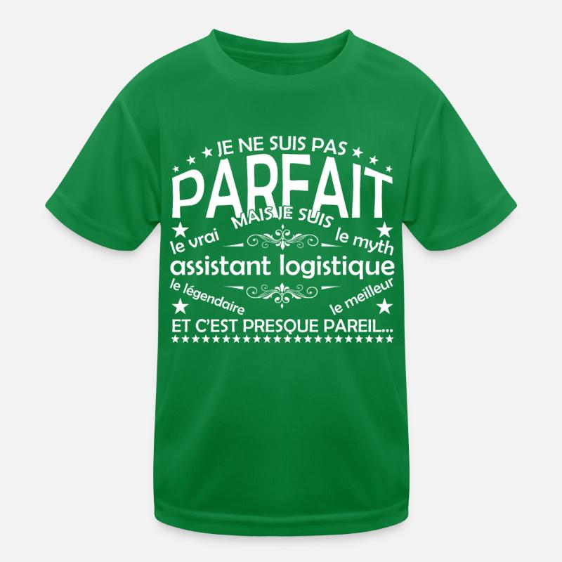 Logistics Assistant: The Only Logistics Assistant Kids Functional T-Shirt