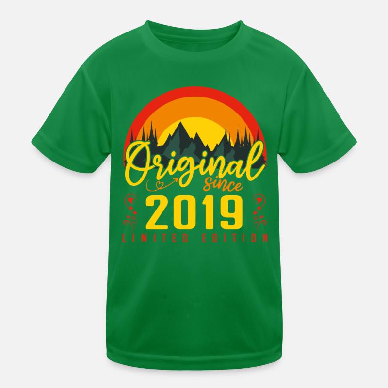 Geburtstag 2019 Geschenk 2019 Geburtstag Kinder Funktions-T-Shirt