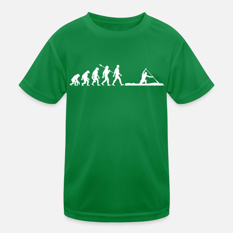 Evolution - Canadier - Kanusport - Wettkampf Kinder Funktions-T-Shirt
