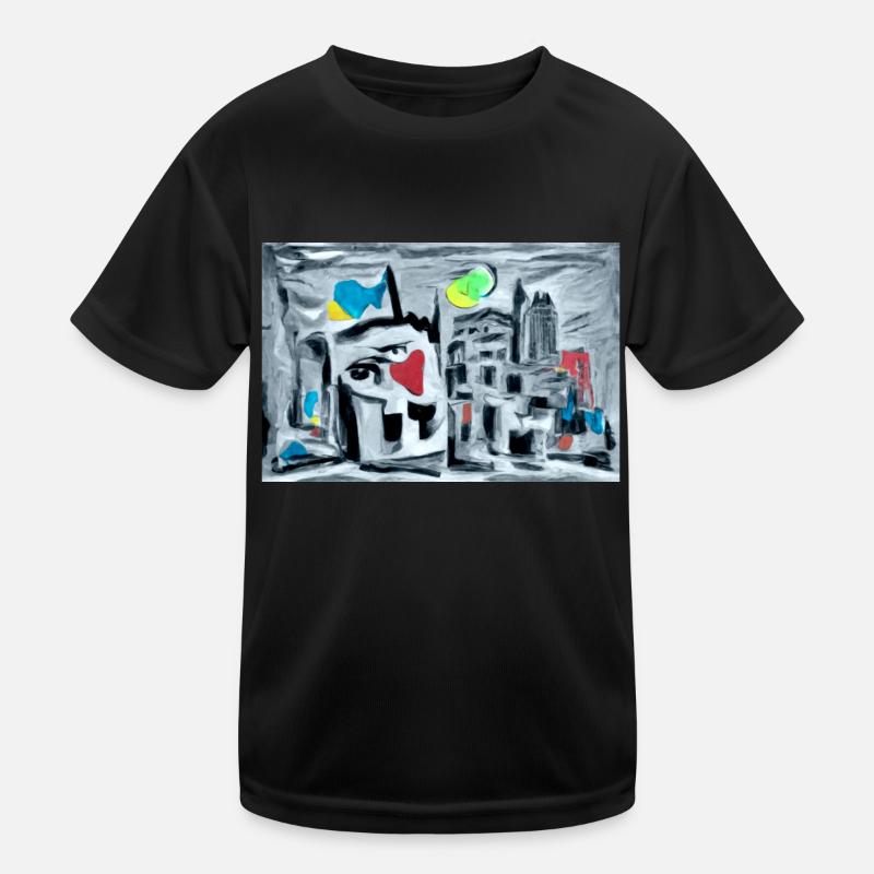 Flux de la ville T-shirt sport Enfant