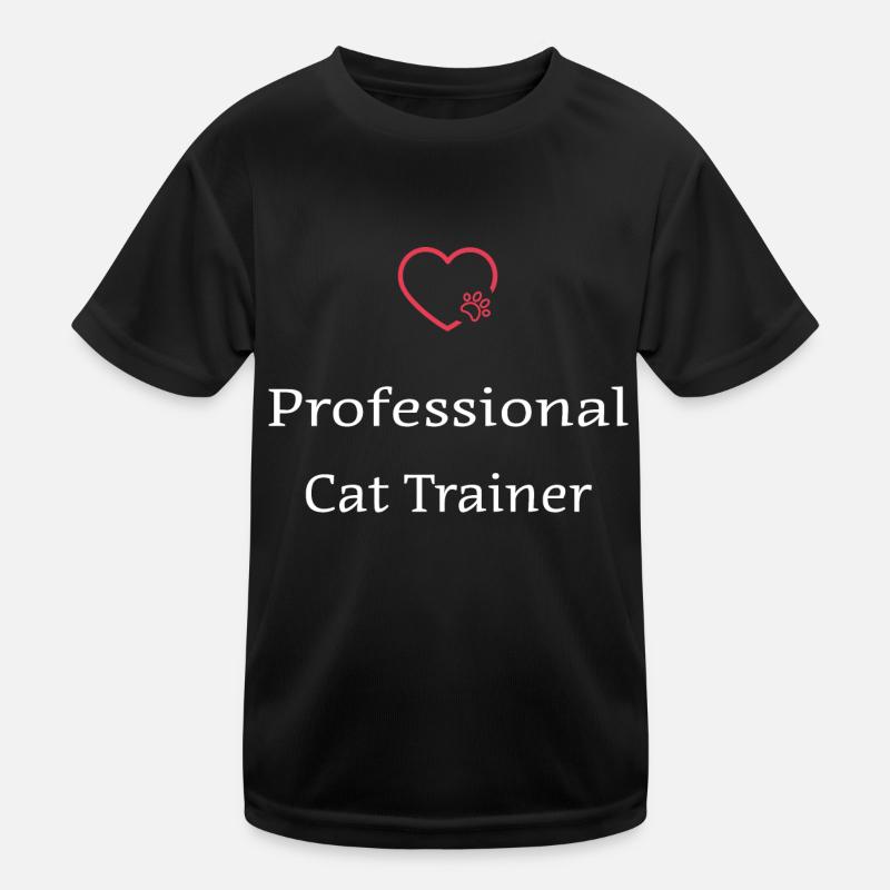 Professional Cat Trainer Kinder Funktions-T-Shirt