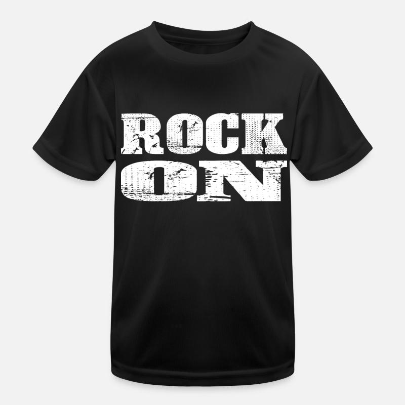 ROCK ON T-shirt sport Enfant