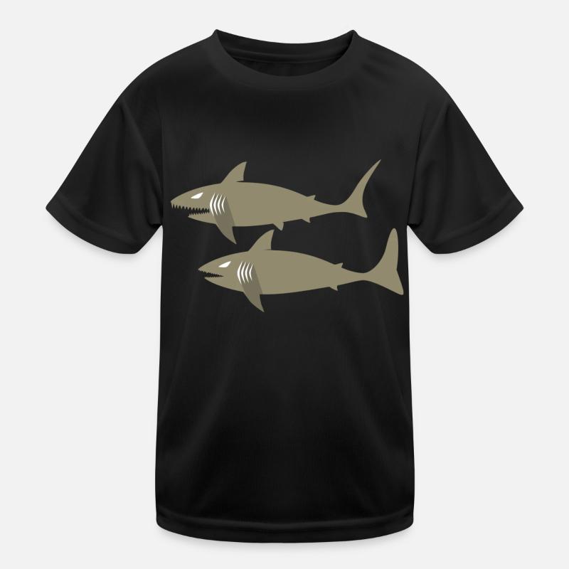 shark6 Kinder Funktions-T-Shirt
