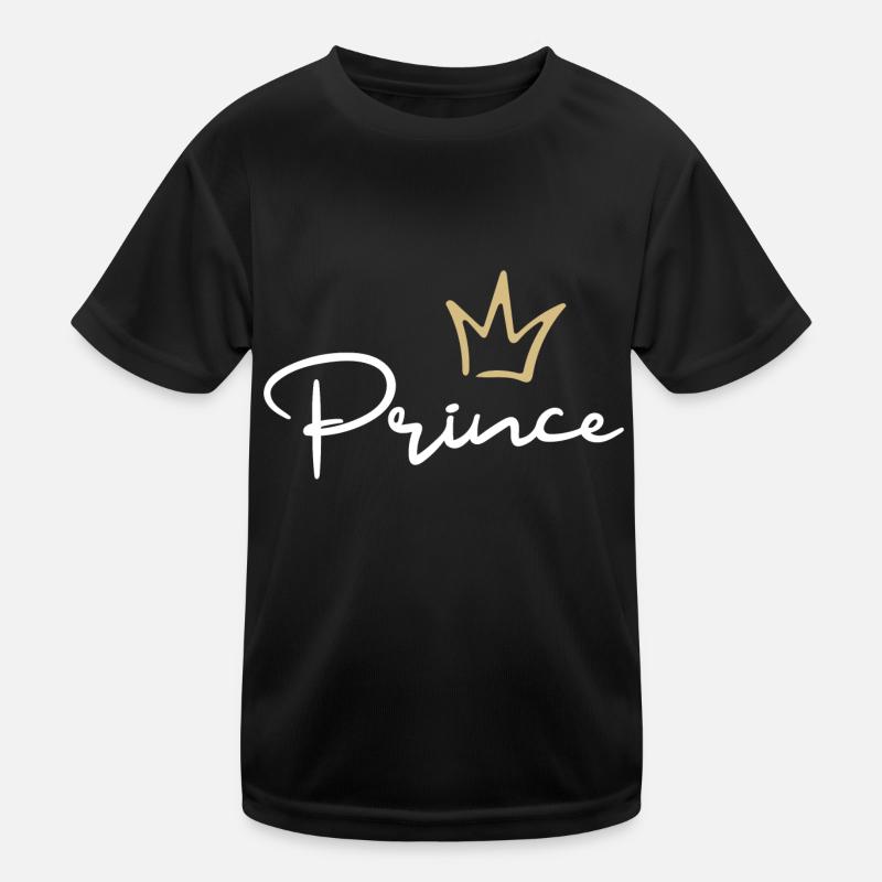 Prince Crown Kids Functional T-Shirt