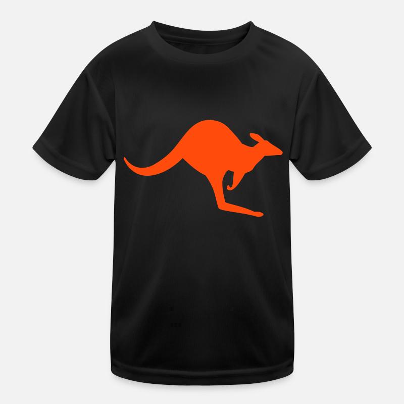 Eine australische Känguru Kinder Funktions-T-Shirt