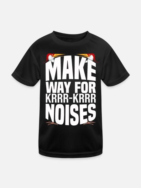Kanadischer Kranich - Kinder Funktions-T-Shirt - Schwarz - Vorne