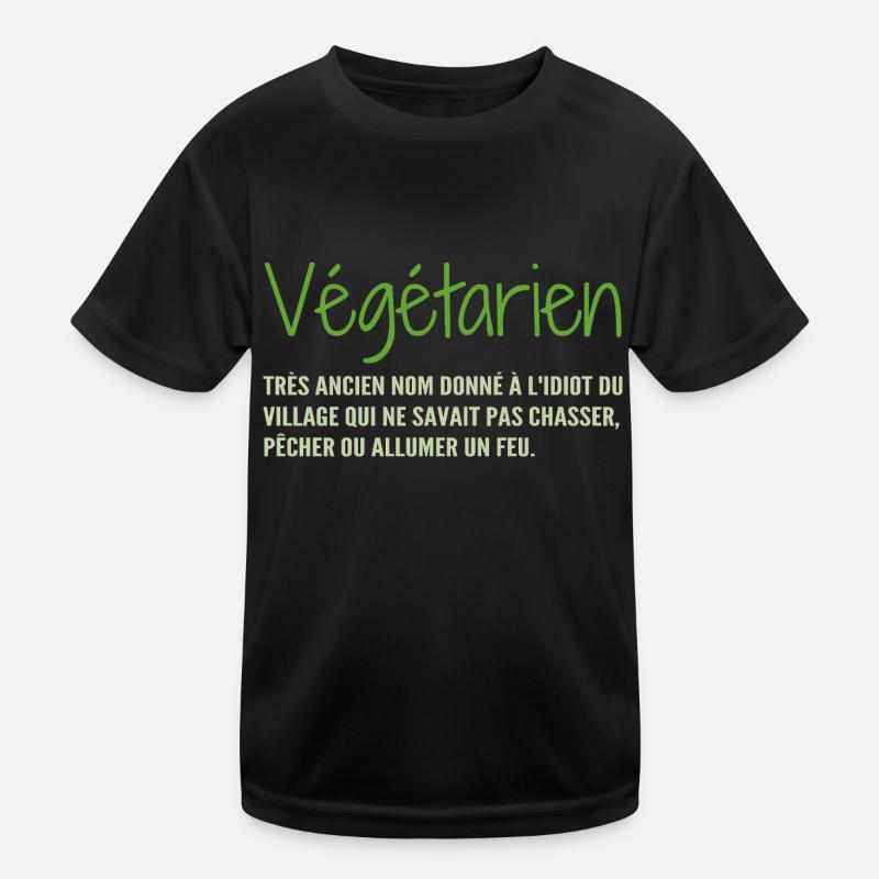 Definition: Vegetarisch, Humor Kinder Funktions-T-Shirt