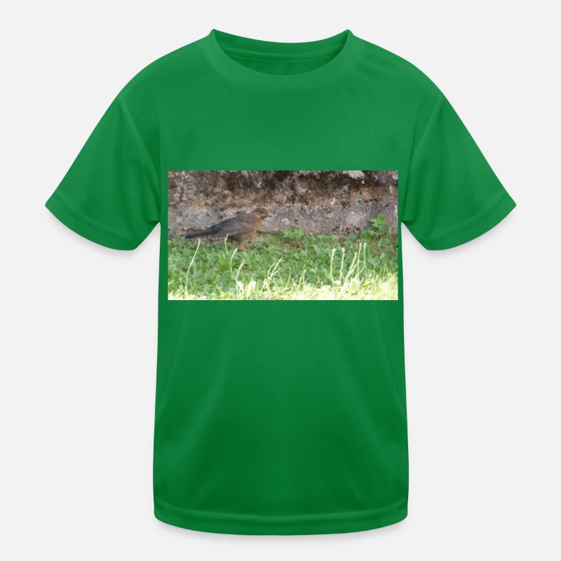 Vogel Kinder Funktions-T-Shirt