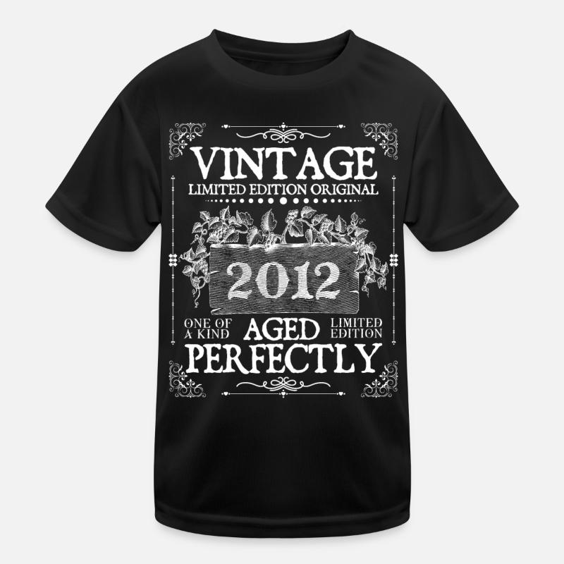 2012 | Vintage Perfectly seit 2012 Geburtstag Kinder Funktions-T-Shirt