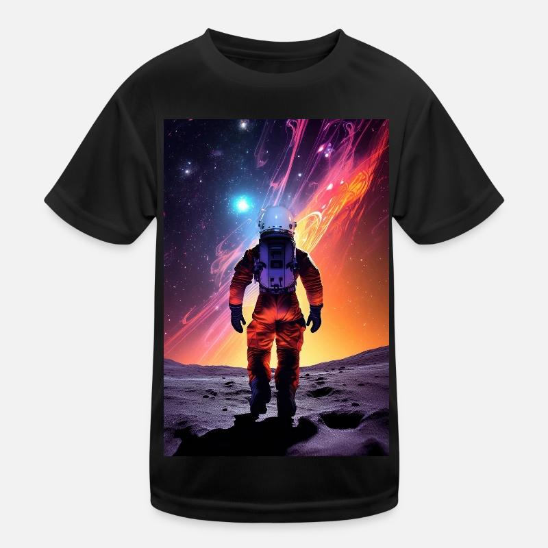 Astronaut Dream Kids Functional T-Shirt