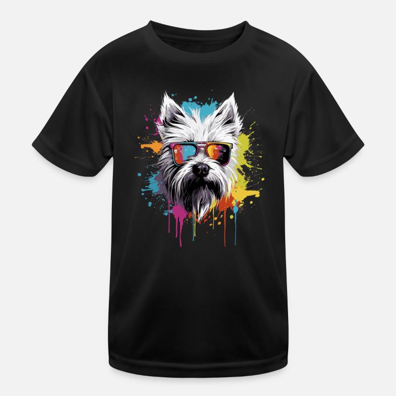 Cool Yorkshire Terrier T-shirt sport Enfant