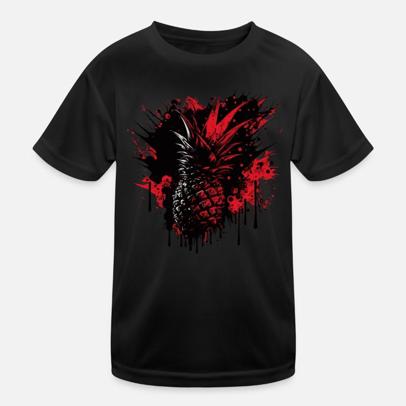 Ananas Obst Kinder Funktions-T-Shirt