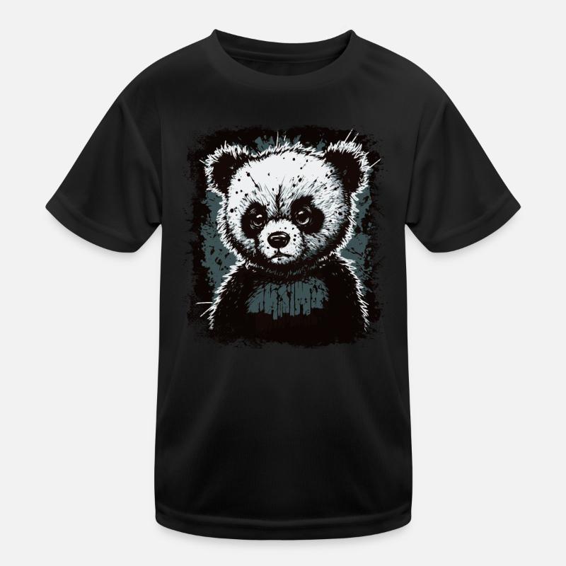 Sad Panda Kids Functional T-Shirt