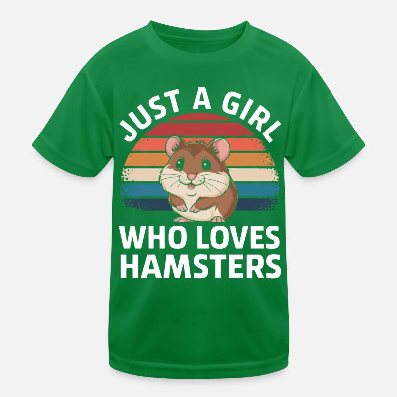 Hamster Kids Functional T-Shirt