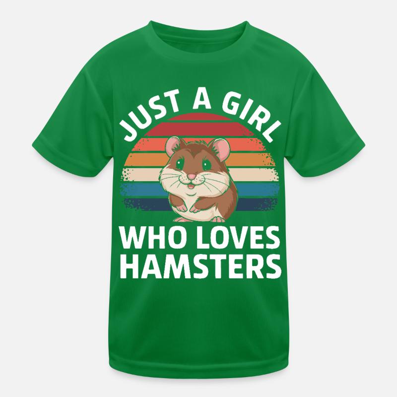 Hamster Kids Functional T-Shirt