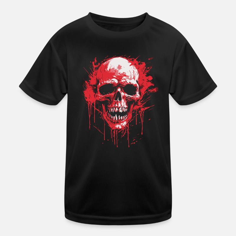 Skull Kids Functional T-Shirt