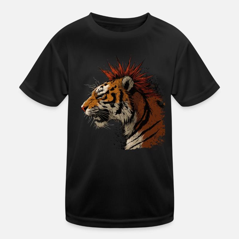 Tigerpunk Kinder Funktions-T-Shirt