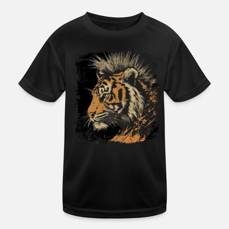 Tigerpunk Kinder Funktions-T-Shirt