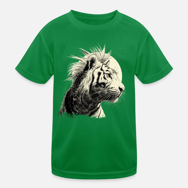Tigerpunk Kinder Funktions-T-Shirt