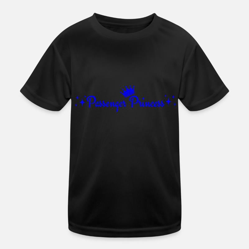Passagier-Prinzessin Kinder Funktions-T-Shirt