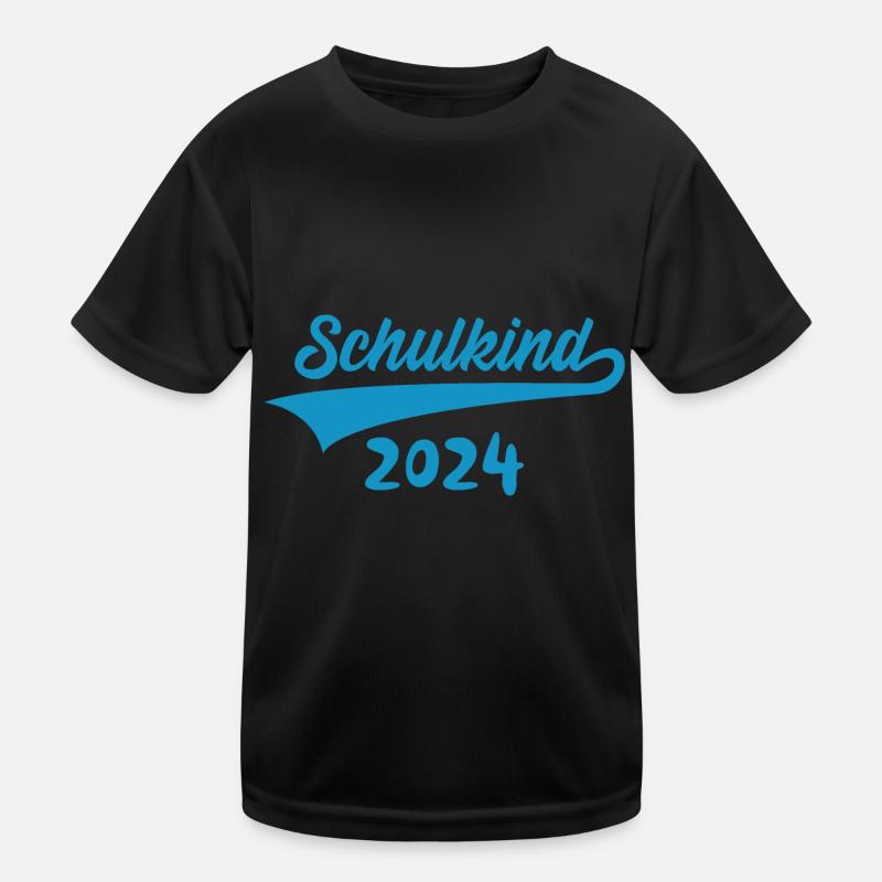 1. KLASSE EINSCHULUNG SCHULKIND 2024 Kinder Funktions-T-Shirt