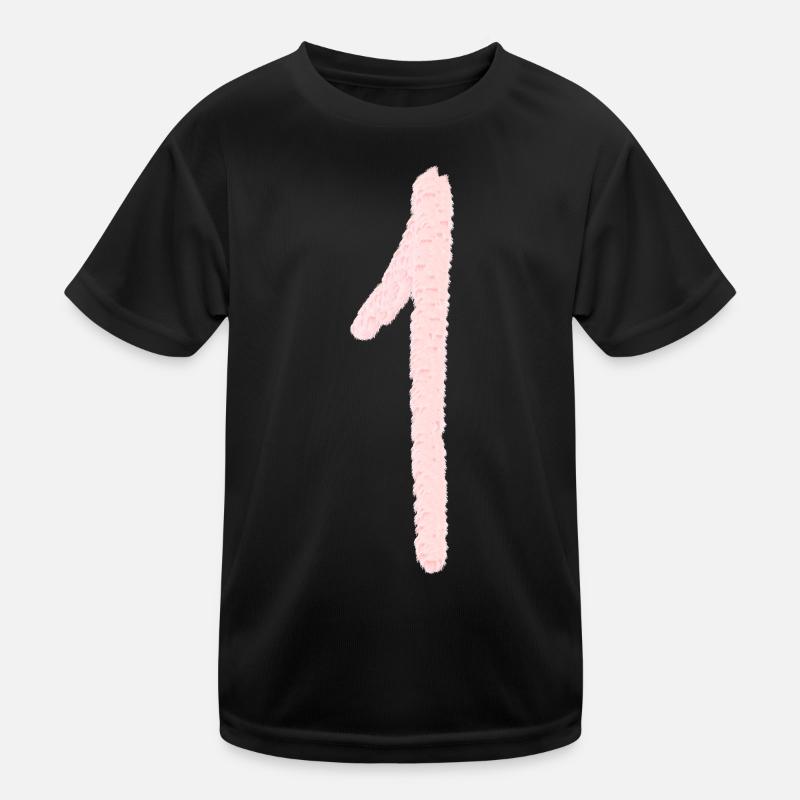 Abbildung 1 - Kinder Funktions-T-Shirt - Schwarz