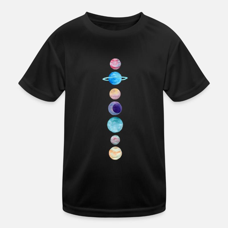 Aligning Planets Kids Functional T-Shirt