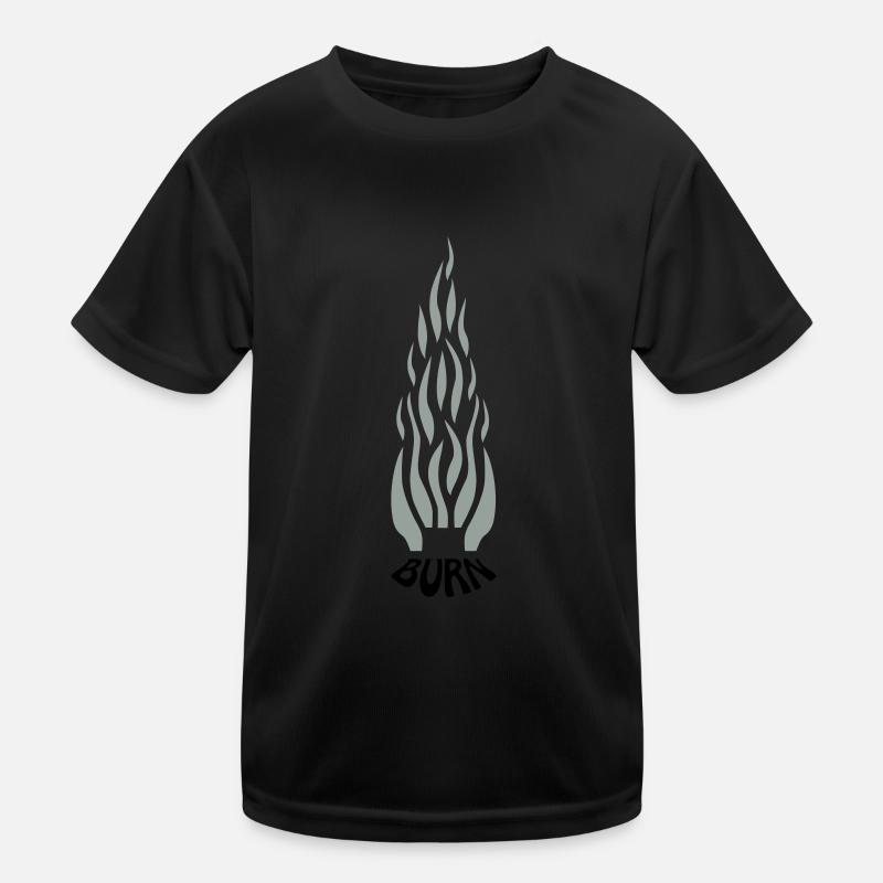 burn T-shirt sport Enfant