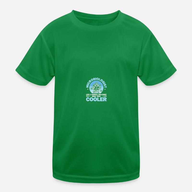 Science Microbiology Microbiologist Kids Functional T-Shirt