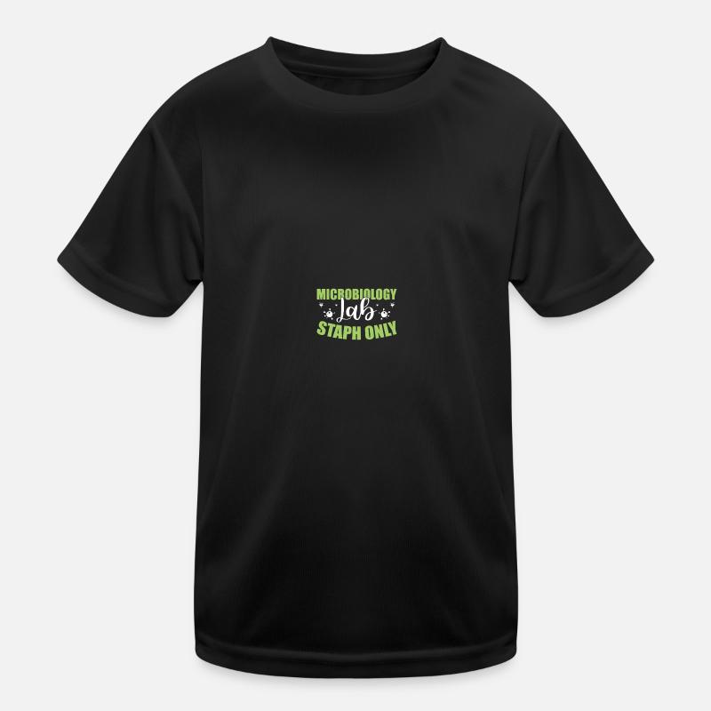 Science Microbiology Microbiologist Kids Functional T-Shirt