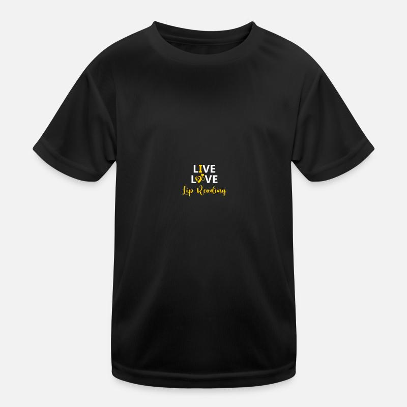Sign Language ASL Deaf Pride Kids Functional T-Shirt