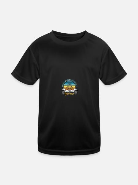 Gnomies Gardening Garden Gnome - Kids Functional T-Shirt - black - Front