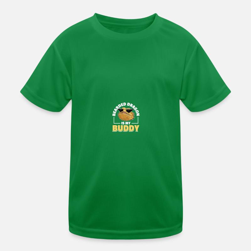Bearded dragon Kids Functional T-Shirt