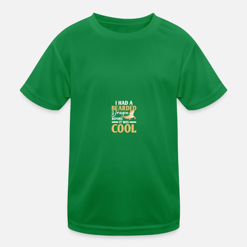 Bearded dragon Kids Functional T-Shirt