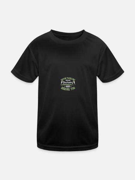 Majorette danseuse tambour-major - T-shirt sport Enfant - noir - Devant