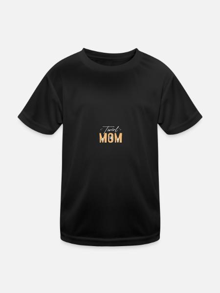 Majorette danseuse tambour-major - T-shirt sport Enfant - noir - Devant