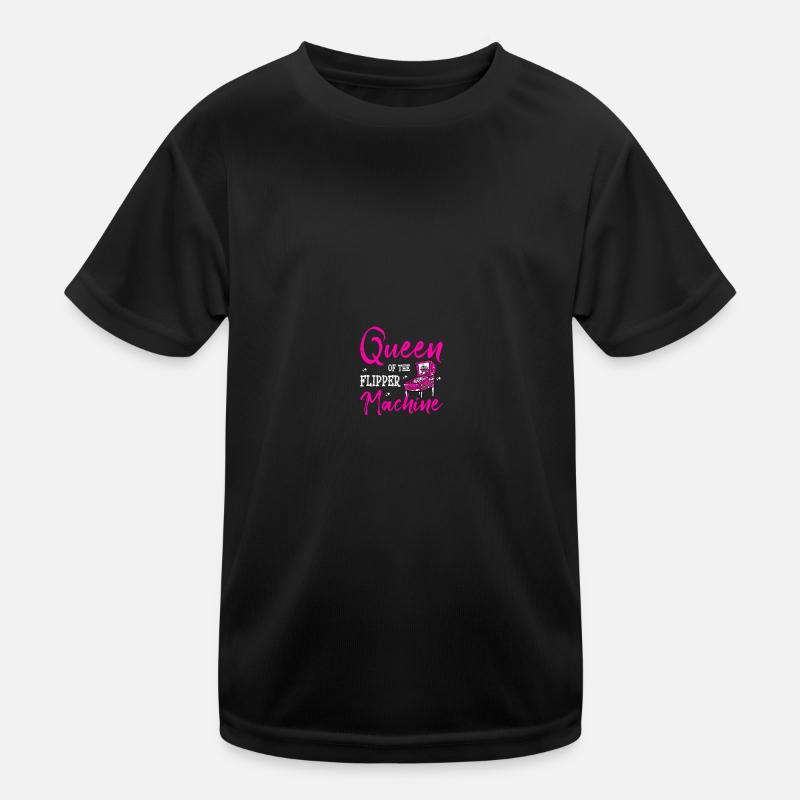 Flipper Spieler Flipper Kinder Funktions-T-Shirt