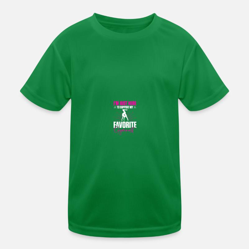 Fière maman gymnastique T-shirt sport Enfant