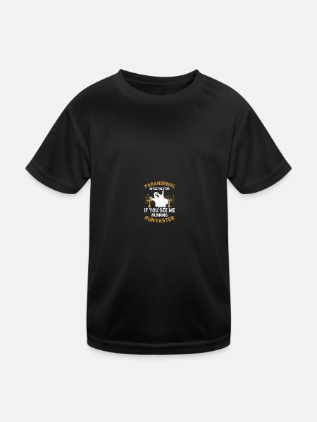 Paranormal Investigator Ghostbusters - Kids Functional T-Shirt - black - Front