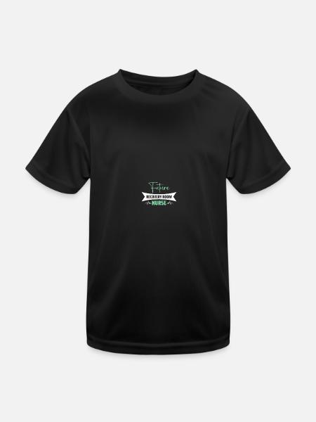 PACU Krankenschwester Aufwachraum Krankenschwester - Kinder Funktions-T-Shirt - Schwarz - Vorne