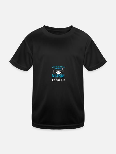 PACU Krankenschwester Aufwachraum Krankenschwester - Kinder Funktions-T-Shirt - Schwarz - Vorne