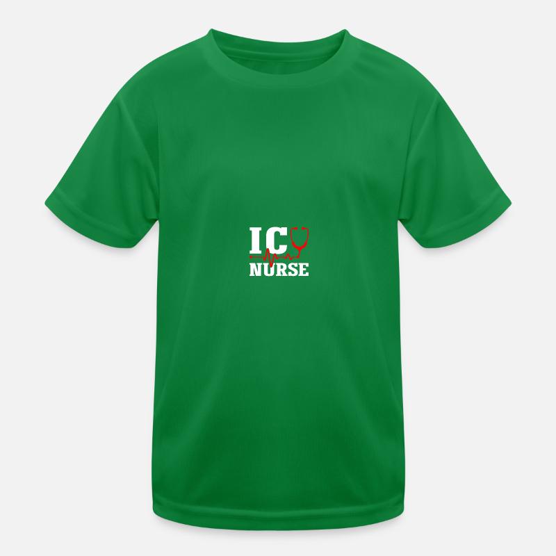 Krankenschwester Intensivpflege ICU Kinder Funktions-T-Shirt