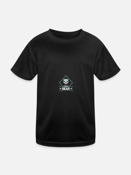 Scouting Scouts - Kids Functional T-Shirt - black - Front