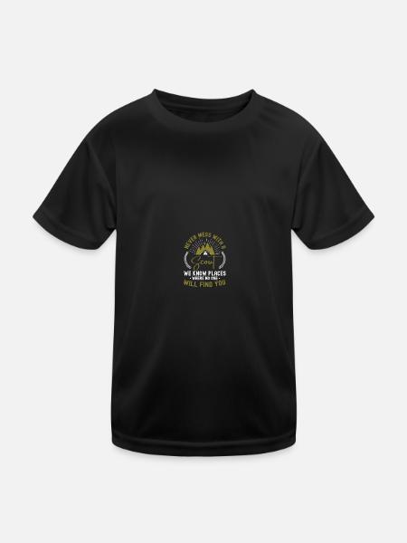 Scouting Scouts - T-shirt sport Enfant - noir - Devant