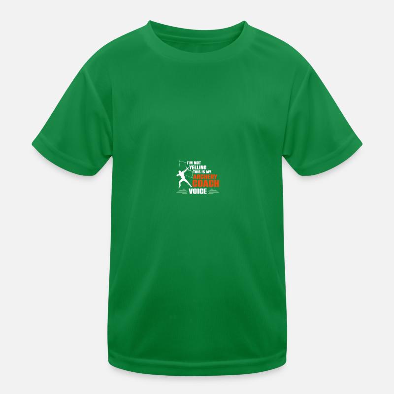 Archery Coach Kids Functional T-Shirt