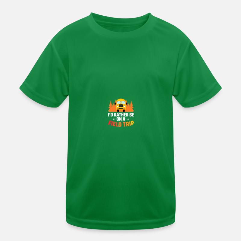 Field Day Teacher's Excursion Kids Functional T-Shirt