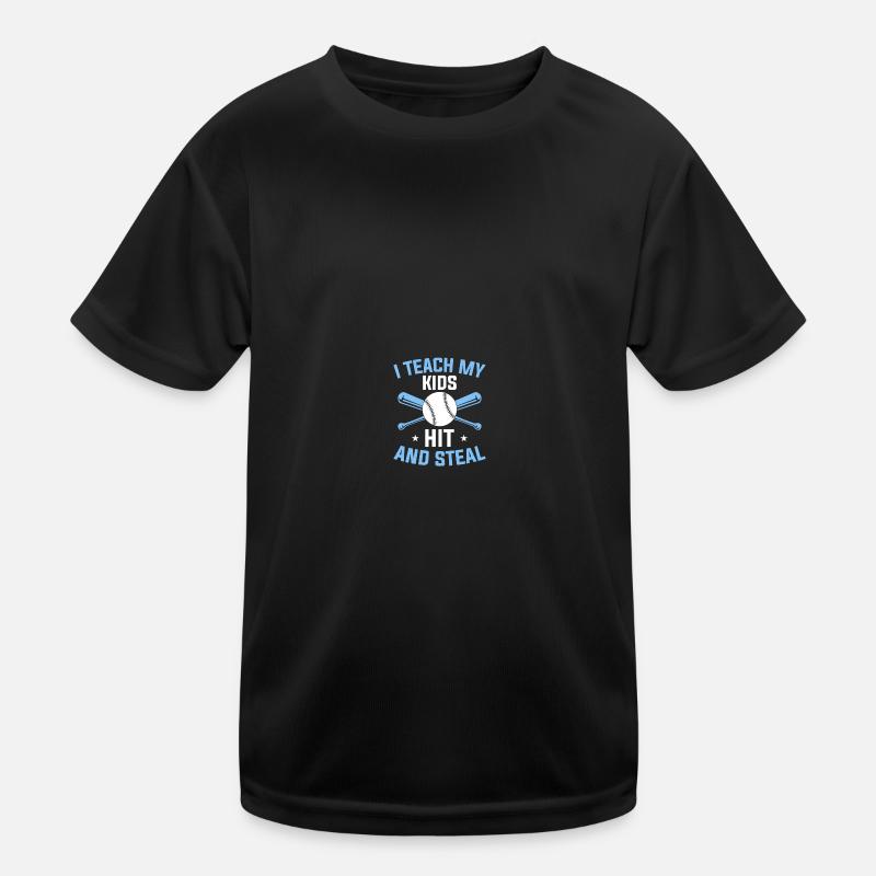 Baseball Mama Kinder Funktions-T-Shirt
