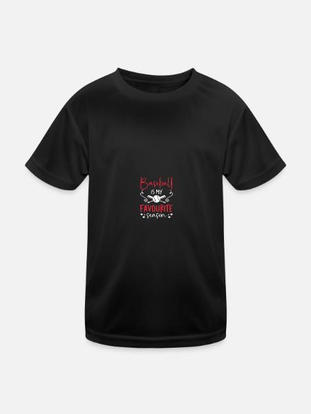Baseball Mom - Kids Functional T-Shirt - black - Front