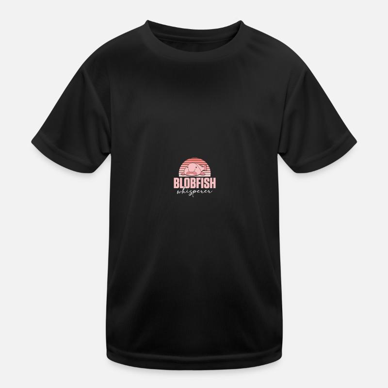 Blob-Fisch Blobfisch Kinder Funktions-T-Shirt